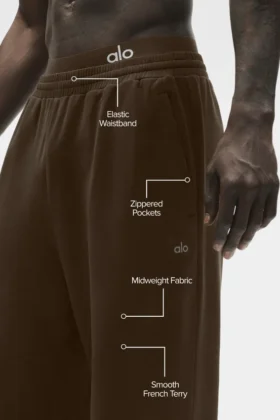 Double Take broek met rechte pijpen – Espresso