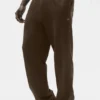 Double Take broek met rechte pijpen - Espresso