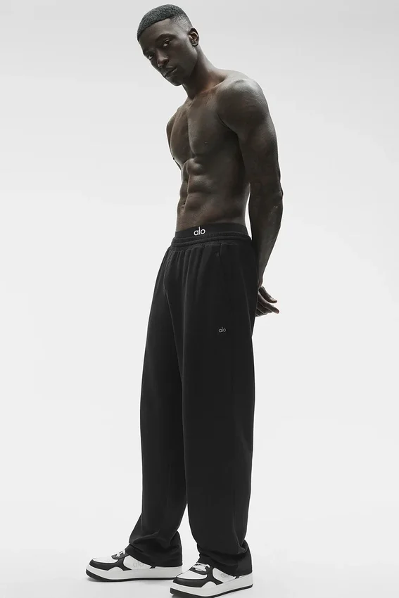 Double Take broek met rechte pijpen - Zwart
