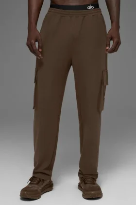 Double Take cargobroek - Espresso