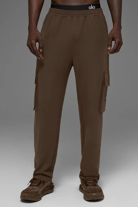 Double Take cargobroek - Espresso