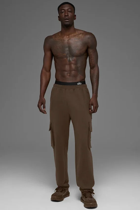 Double Take cargobroek - Espresso