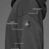 Double Take Hoodie - antraciet