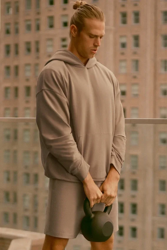 Double Take Hoodie - Gravel