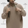 Double Take Hoodie - Gravel