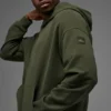 Double Take-hoodie - Olijfgroen
