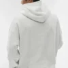 Double Take Hoodie - White Heather