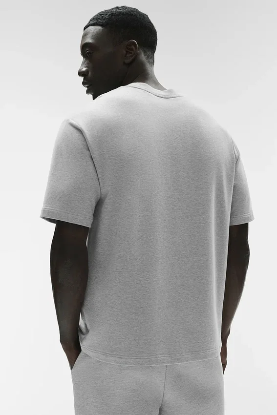 Double Take met korte mouwen - Athletic Heather Grey