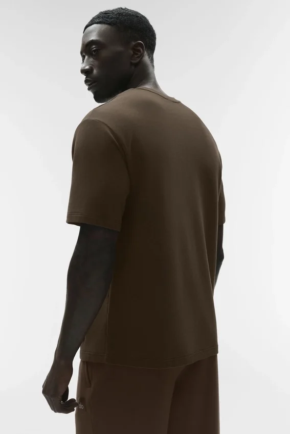 Double Take met korte mouwen - Espresso