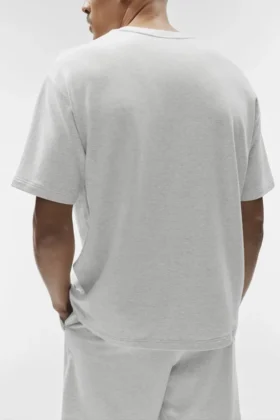 Double Take met korte mouwen – White Heather