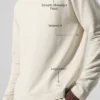 Double Take T-shirt met lange mouwen - Bone