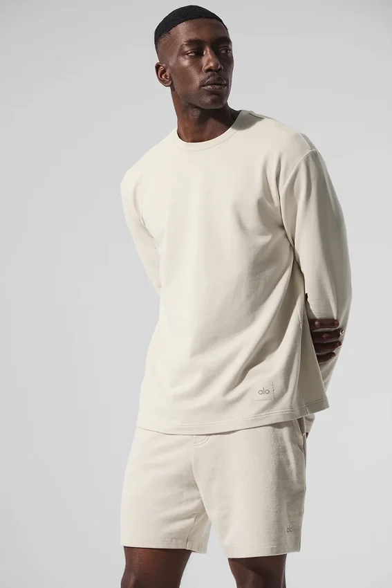 Double Take T-shirt met lange mouwen - Bone