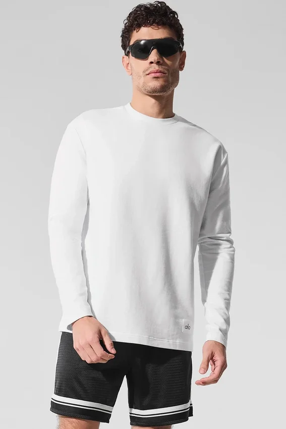 Double Take T-shirt met lange mouwen - Wit