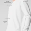 Double Take T-shirt met lange mouwen - Wit
