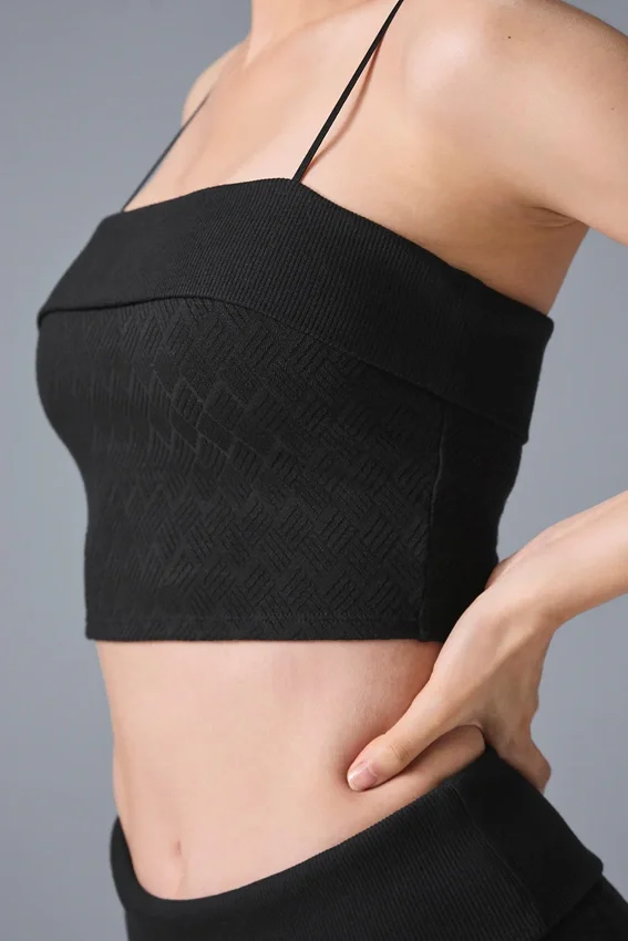 Doubles Only BH-tanktop - Zwart