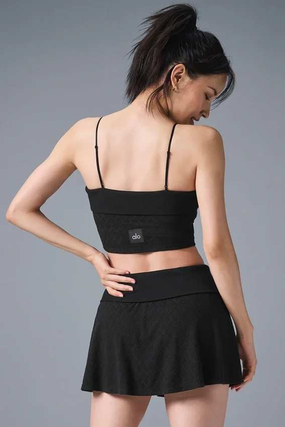Doubles Only BH-tanktop - Zwart