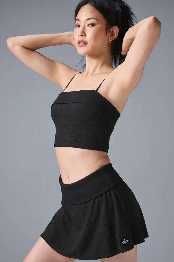 Doubles Only BH-tanktop - Zwart