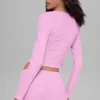Dreamlight-top met lange mouwen - Candy Heart Pink