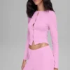 Dreamlight-top met lange mouwen - Candy Heart Pink