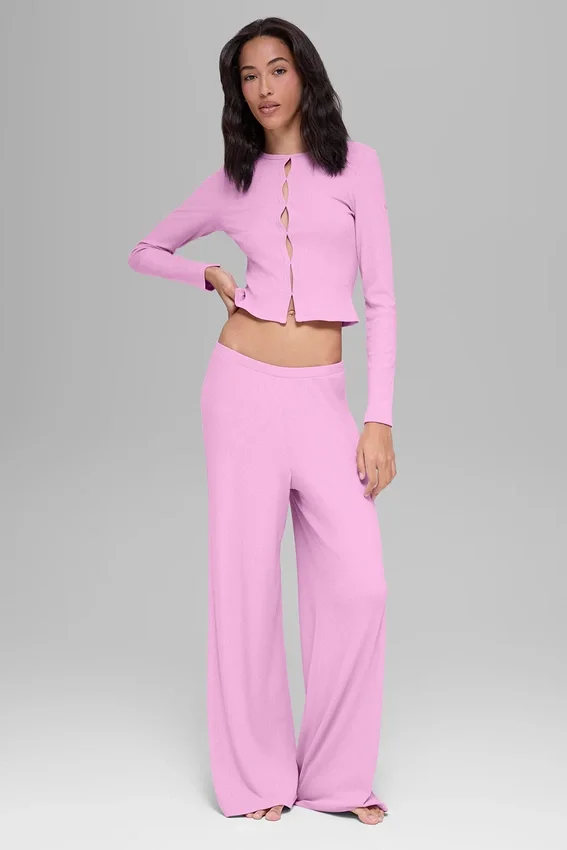 Dreamlight-top met lange mouwen - Candy Heart Pink