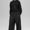Dreamscape-broek met High-Waist (korte broek) - Zwart