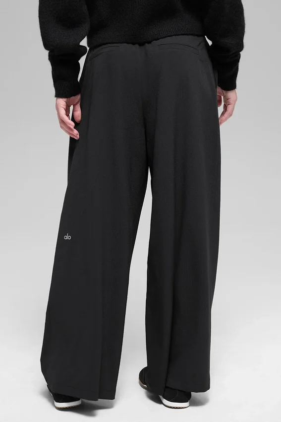 Dreamscape-broek met High-Waist (korte broek) - Zwart