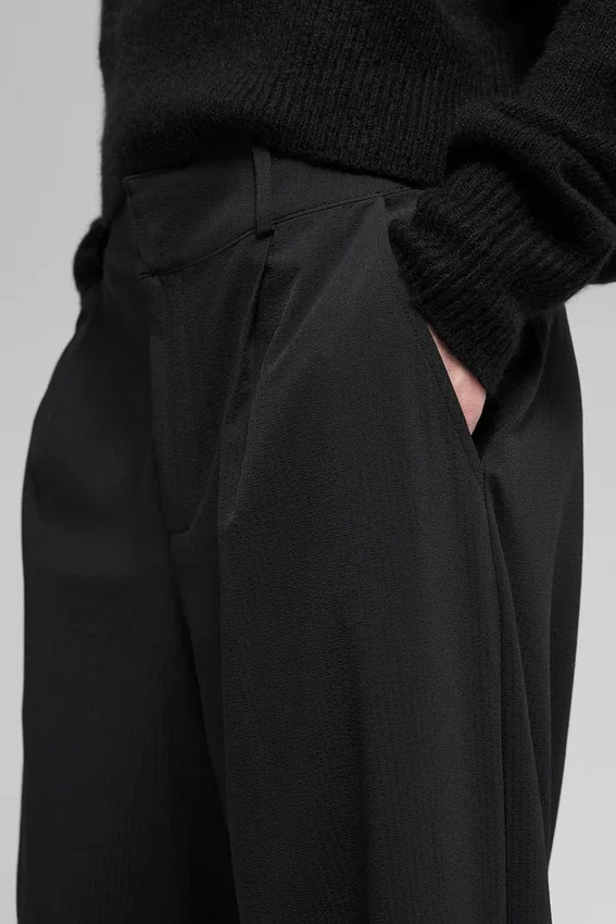 Dreamscape-broek met High-Waist (korte broek) - Zwart