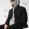Ease Trucker-jas - Zwart