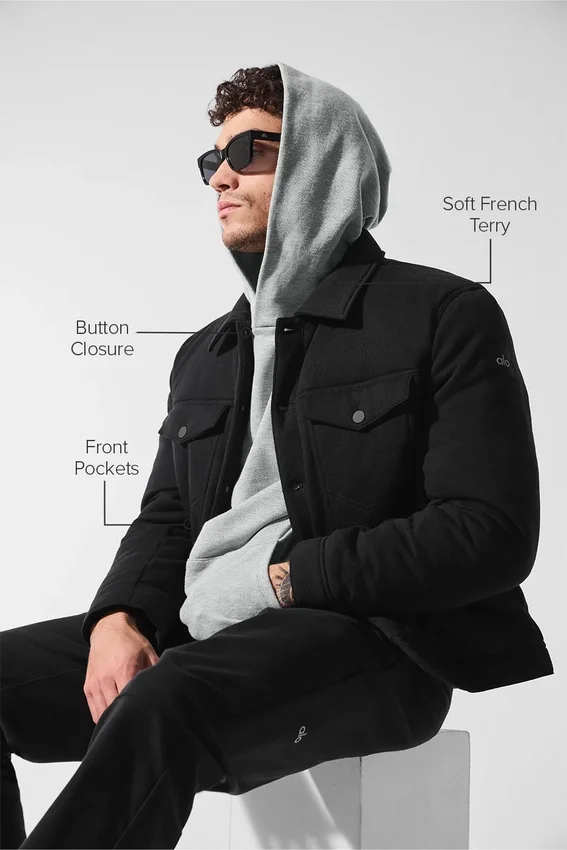 Ease Trucker-jas - Zwart