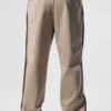 Edition suède broek met rechte pijpen - Gravel