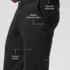 Edition suède broek - Zwart