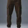 Edition suède joggingbroek - Espresso