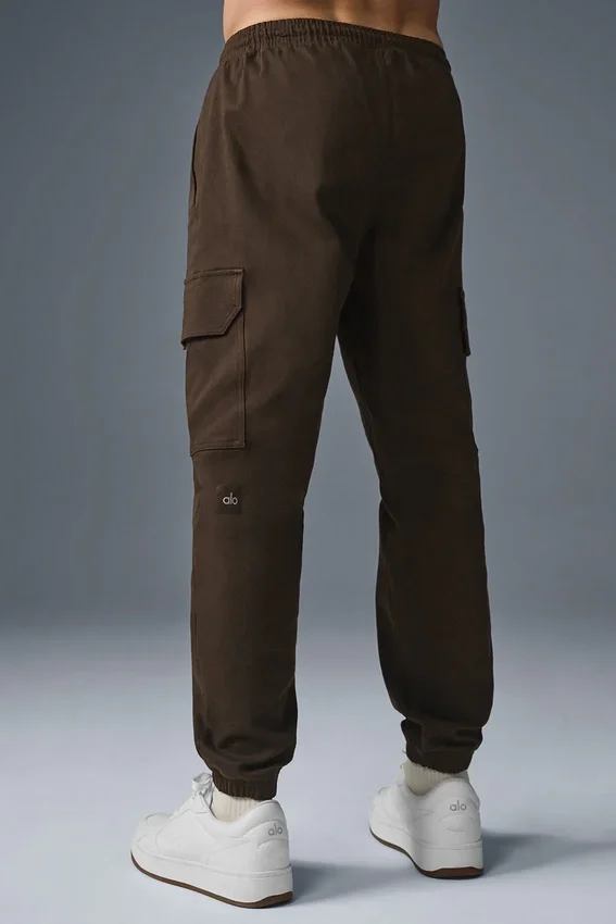 Edition suède joggingbroek - Espresso