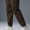 Edition suède joggingbroek - Espresso