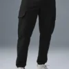 Edition suède joggingbroek - Zwart