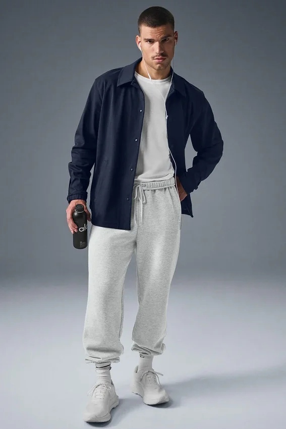 Edition Sueded-jas - Navy