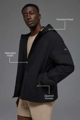 Elemental Full-Zip Jass – Zwart