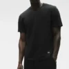 Essential T-shirt met korte mouwen voor in de stad - Zwart