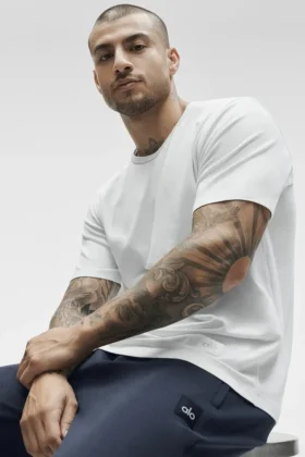 Essential T-shirt met korte mouwen – White