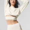 Extreme Cropped Trui - Ivoor