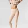 Extreme Cropped Trui - Macadamia