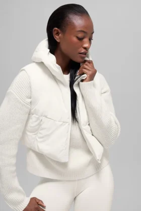 Fast Lane gilet - ivoor