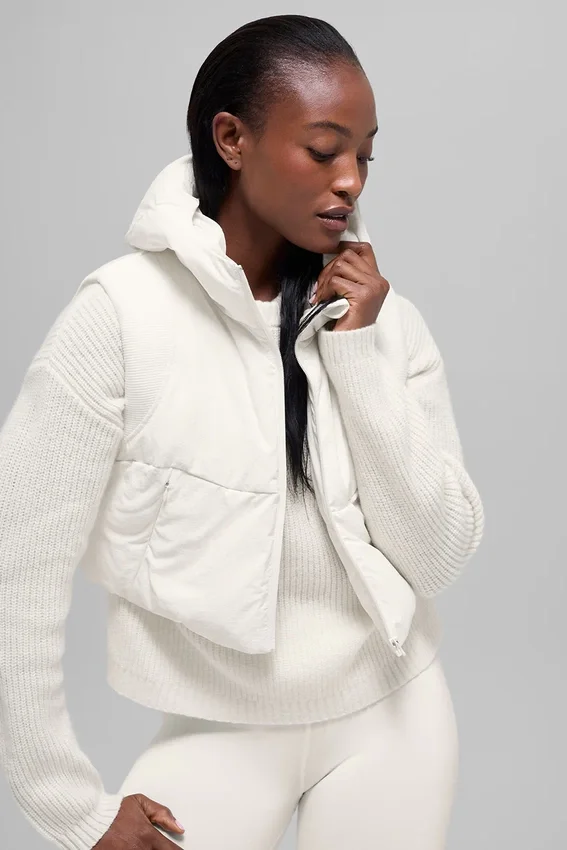 Fast Lane gilet - ivoor