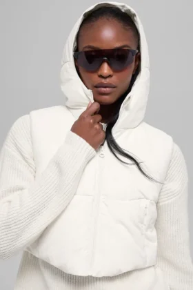Fast Lane gilet – ivoor