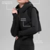Fast Lane gilet - Zwart