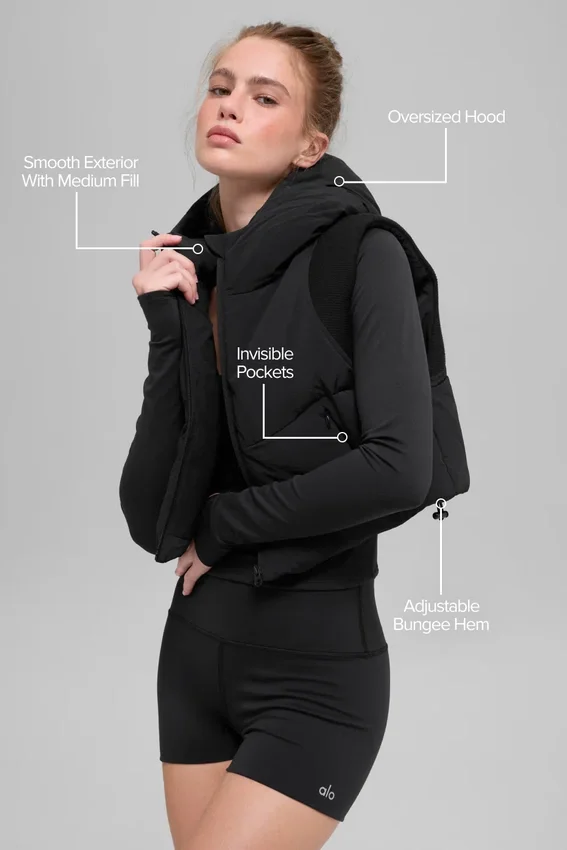 Fast Lane gilet - Zwart