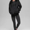 Faux Shearling Grand-jas - Zwart