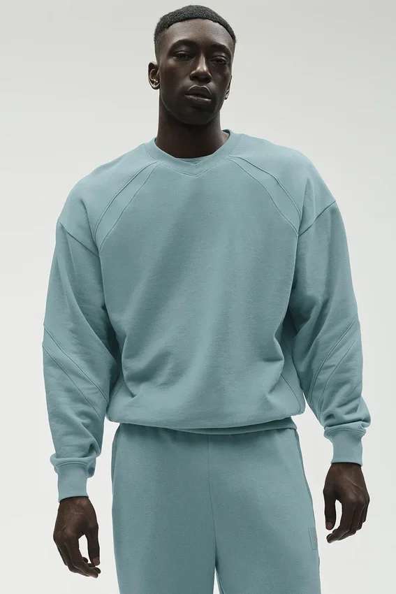 Field-sweatshirt met ronde hals - Desert Sage