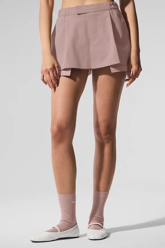 Flip It Mini-skort - Taupe