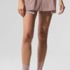 Flip It Mini-skort - Taupe